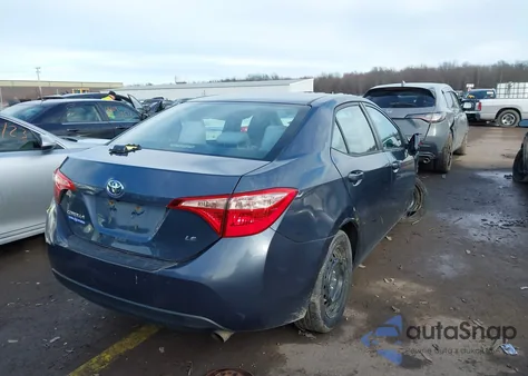 2017 Toyota Corolla Le from USA, damaged, VIN 2T1BURHE4HC952003